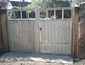 Gates made to specification by me