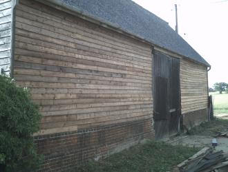 Barn Repair - Fit new weather boards